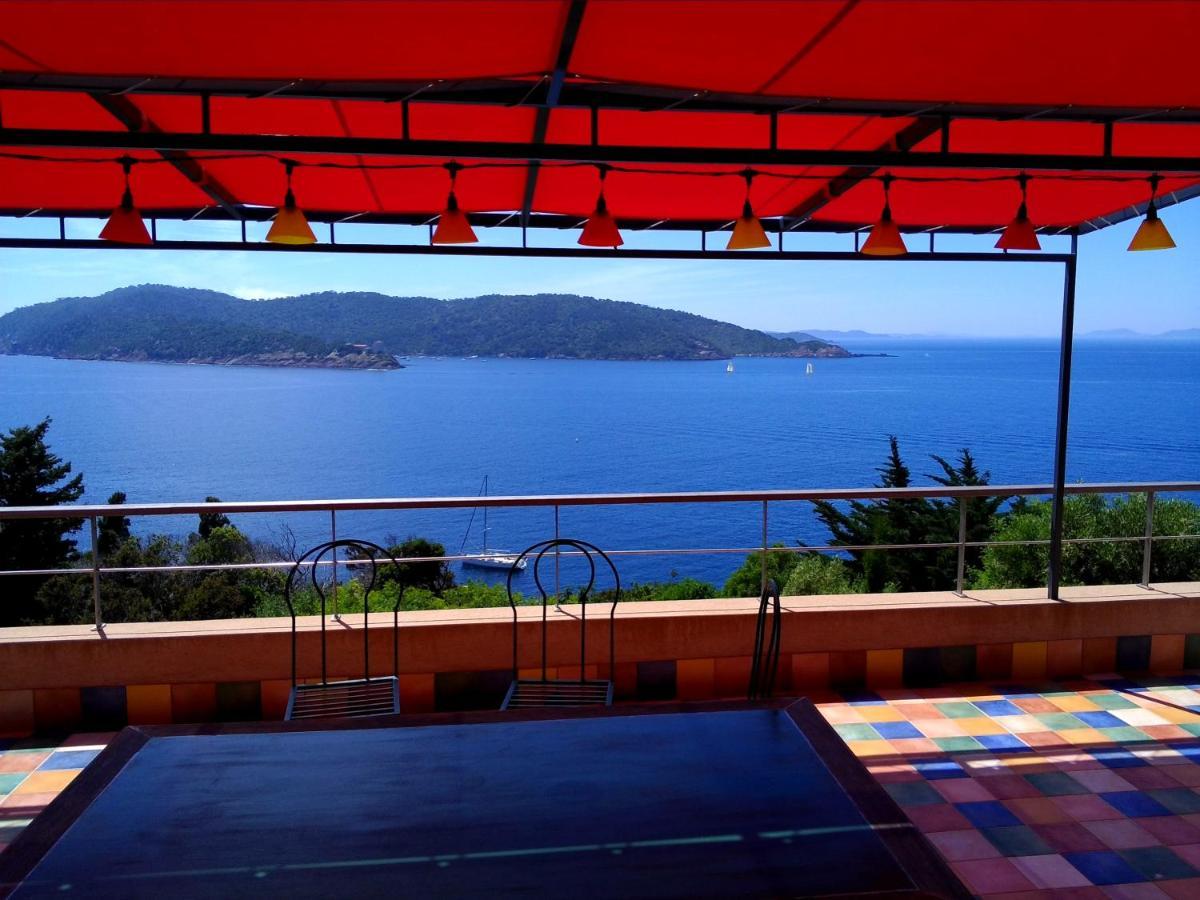 Villa Mirabel Île du Levant Exterior foto